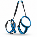 Lupo Dogs blue and black two-piece lift harness for dogs with weak back legs, product shot